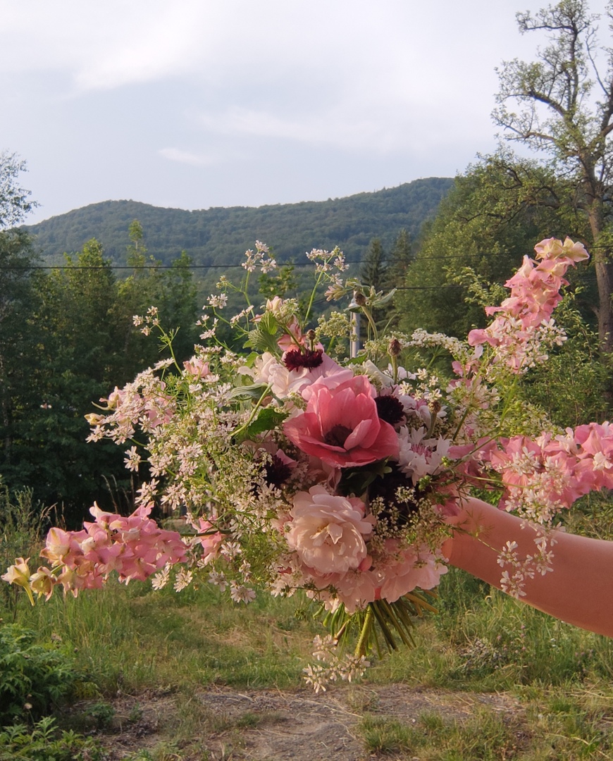 Kvítí nad soutokem, květinová farma | Barbora Hrůšová