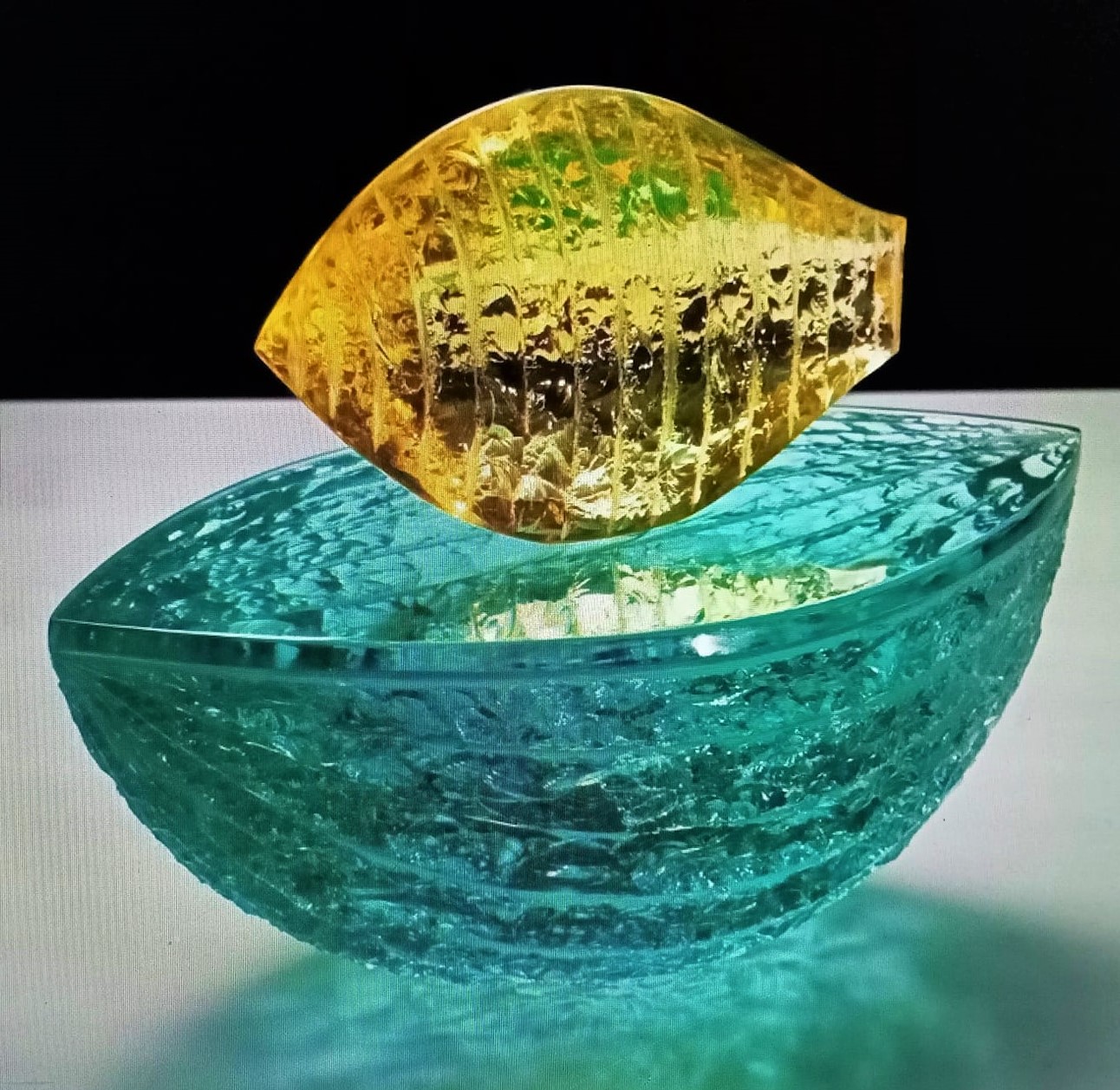 Vladimir Klein, akademický malíř, sklo