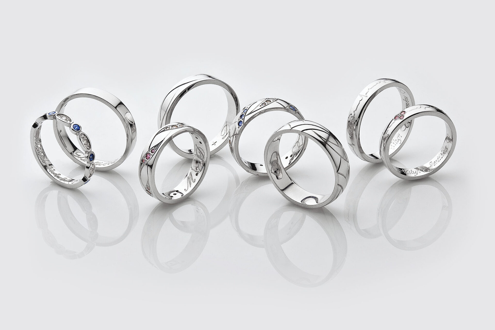 Stříbrné snubní prsteny Raul / Rostislav Rakušan