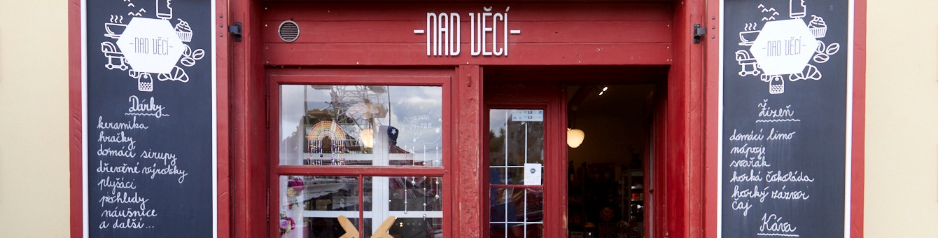 Krámek a kavárna Nad věcí